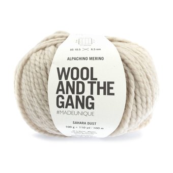 Wool and the Gang Sahara Dust Alpachino Merino 100g