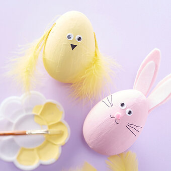 How to Make Easter Egg Characters