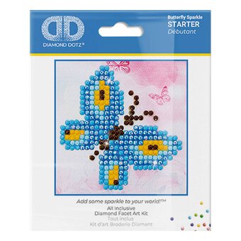 Diamond Dotz Butterfly Sparkle 7.6cm x 7.6cm | Hobbycraft
