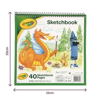 Crayola Sketchbook 9 x 9 Inches image number 5