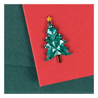 Christmas Tree Gem Stickers 8 Pack