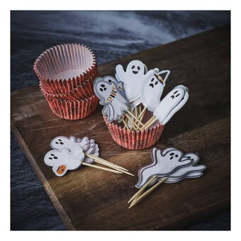 Ghost Cupcake Kit 24 Pack