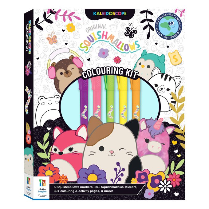 Original Squishmallows Colouring Kit image number 1