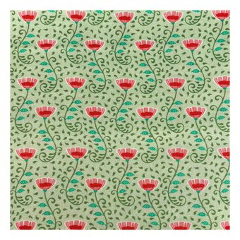 Boho Botany Cotton Fabric by the Metre