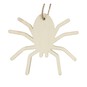 Hanging Wooden Spider Decoration 10cm  image number 2