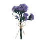 Purple Dried Forget Me Not Flower Picks 13cm image number 1