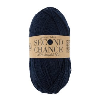 James C Brett Navy Second Chance DK Yarn 100g 