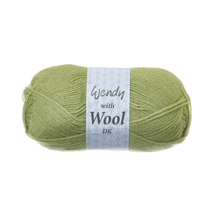 Wendy with Wool Khaki DK 100g image number 1