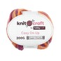 Knitcraft Pink Mix Cosy On Up Yarn 200g image number 1