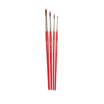 Humbrol Evoco Brushes 4 Pack image number 2