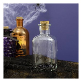 Tall Glass Potion Bottle