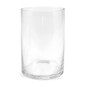 Clear Glass Cylinder Vase 15cm x 10cm  image number 1