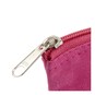 Hot Pink Cotton Zip Pouch 24cm x 17cm image number 3