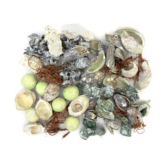 Green and Whitewash Wreath Making Kit