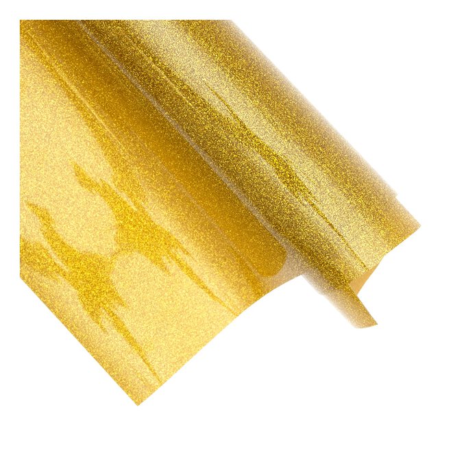 Gold Glitter Wrapping Paper