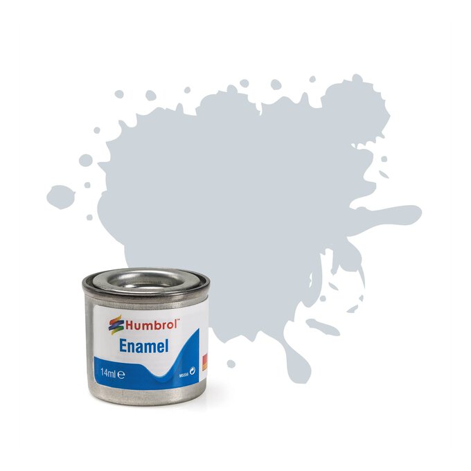 Humbrol Aluminium Enamel Metalcote Paint 14ml (27001) image number 1