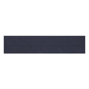 Dark Navy Poly Cotton Bias Binding 12mm x 2.5m