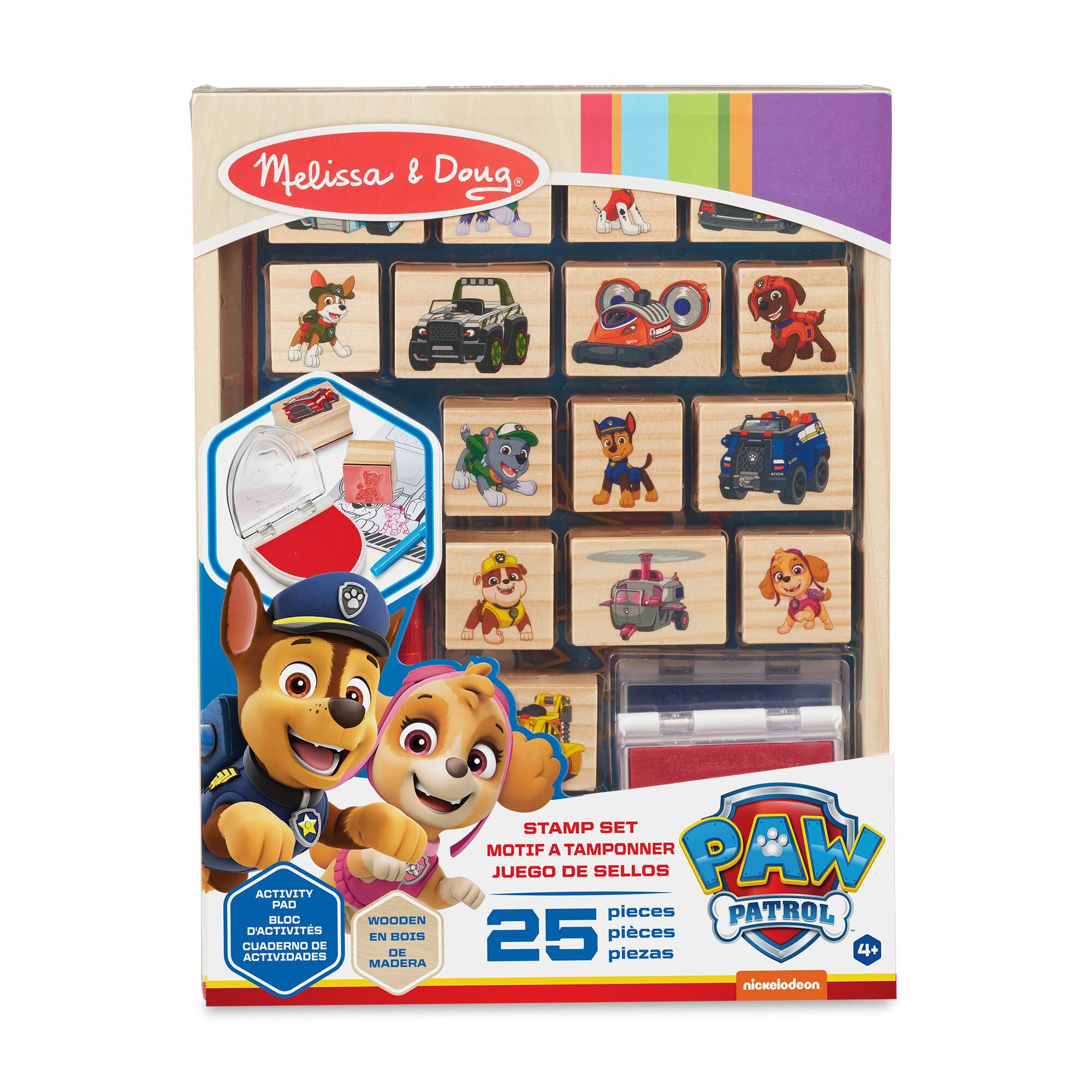 Melissa Doug Paw Patrol Stamp Set