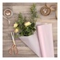 Pink Floral Frosted Wrap 80cm x 250cm  image number 2