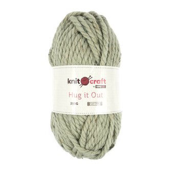 Knitcraft Sage Fleck Hug It Out Yarn 200g