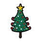 Christmas Tree Iron-On Patch image number 3