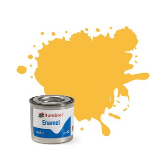 Humbrol Light Buff Enamel Gloss Paint 14ml (7)