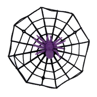 Spider’s Web with Purple Spider 30cm