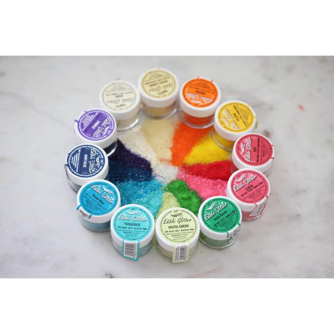 Aftale Frugtbar flare Rainbow Dust Purple Edible Glitter 5g | Hobbycraft