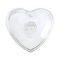 Heart Glass Bowl with Lid 17cm  image number 4