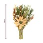 Yellow Natural Dried Buttonhole 14cm image number 6