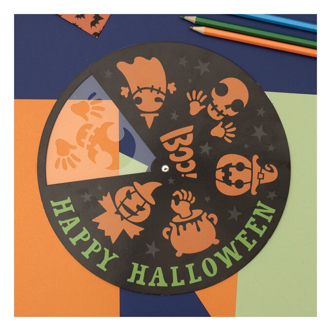 Halloween Stencil Wheel 26cm image number 1