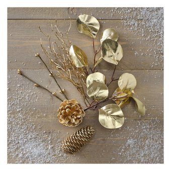 Gold Floral Accessories Kit