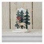 Mini Wooden Reindeer Scene Decoration image number 2