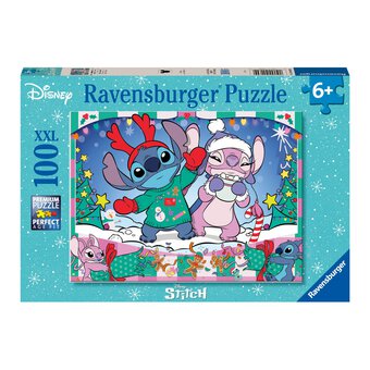 Ravensburger Disney Stitch Christmas XXL Jigsaw Puzzle 100 Pieces