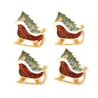 Sleigh Paper Stickers 4 Pack  image number 4