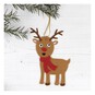 Make Your Own Felt Reindeer Decorations Kit 6 Pack image number 3