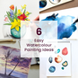 6 Easy Watercolour Painting Ideas image number 1