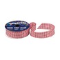 Red Gingham Ribbon 15mm x 4m image number 1