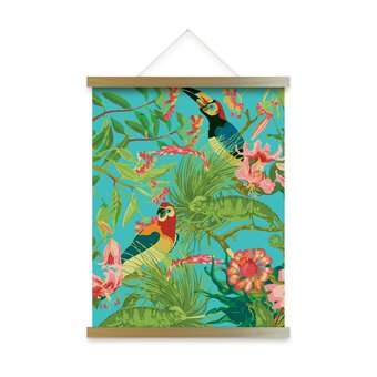 RHS Tropical Birds Paint by Numbers Wall Hanging Kit