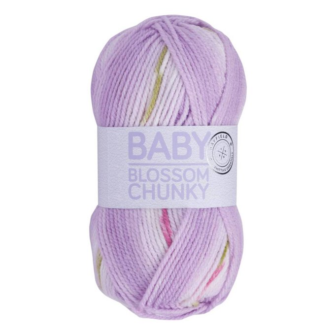 Hayfield Little Lavender Baby Blossom Chunky Yarn 100g (352) | Hobbycraft
