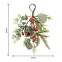 Hanging Floral Sprig with Bells 30cm image number 4