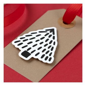 Scandi Tree Card Toppers 5 Pack  image number 2