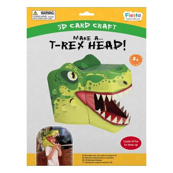 Make a 3D T-Rex Head Mask Kit