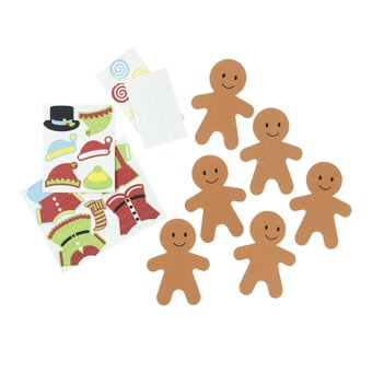 Decorate Your Own Foam Gingerbread Kit