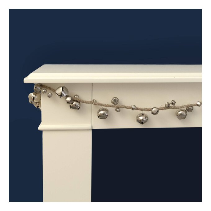 Silver Bell Garland 1.8m image number 1