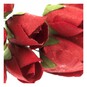 Mini Red Rose Wired Floral Picks 10 Pack image number 3