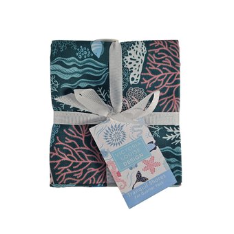 Tranquil Shores Reef Cotton Fat Quarters 4 Pack