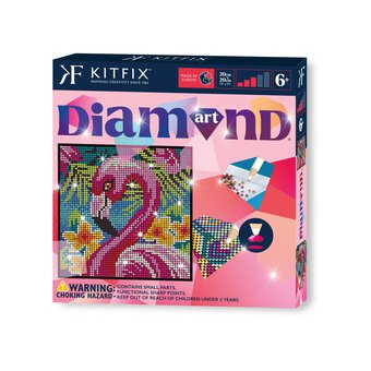 Kitfix Flamingo Diamond Art