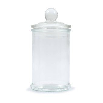 Glass Sweet Storage Jar 6cm x 11cm