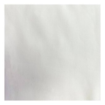 Women’s Institute White Premium Cotton Fabric by the Metre